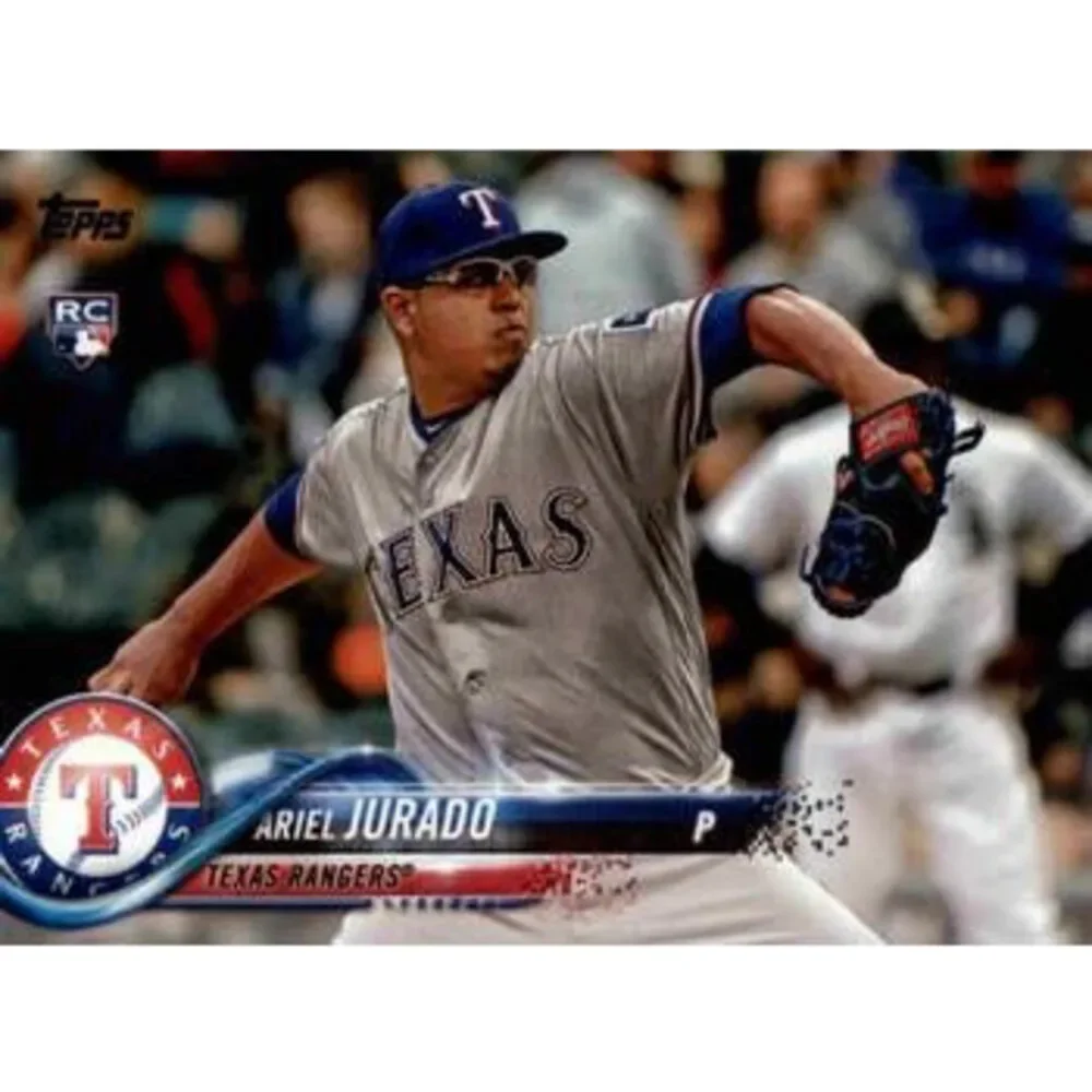 2018 Topps Update Ariel Jurado RC #US124 Texas Rangers